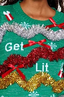 Get Lit Christmas Sweater