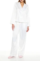 Heart Pocket Shirt & Pants Pajama Set