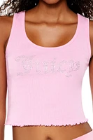 Juicy Couture Cropped Tank Top