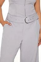 Plus High-Rise Wide-Leg Pants