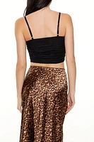 Bow Lace Cropped Cami