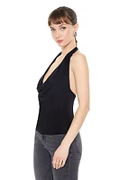 Cowl Halter Top