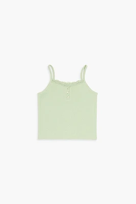 Girls Lace-Trim Cami (Kids)