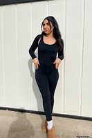 Active Cutout Tank Jumpsuit