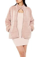 Quilted Zip-Up Jacket