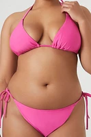 Plus Triangle Bikini Top