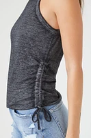 Ruched Drawstring Tank Top