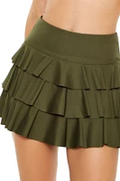 Active Tiered Flounce Skater Skort