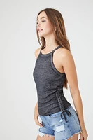 Ruched Drawstring Tank Top