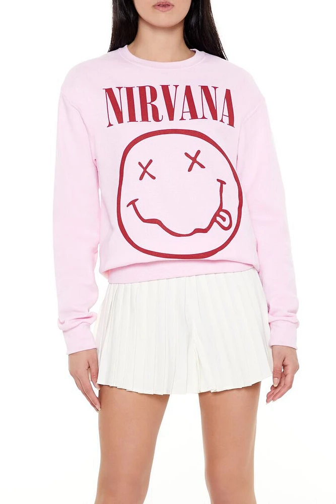 Fleece Nirvana Graphic Pullover