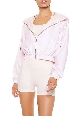 Active Hooded Zip-Up Jacket