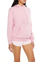 Fleece Drawstring Hoodie