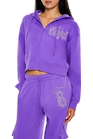 Fleece Bratz Graphic Zip-Up Hoodie