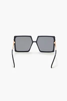 Square Frame Cutout Sunglasses