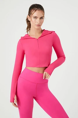 Active Seamless Cropped Hoodie