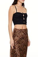 Bow Lace Cropped Cami