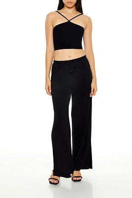 High-Rise Wide-Leg Pants