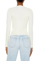 Twisted Split-Hem Sweater