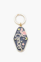 Cancer Enamel Keychain