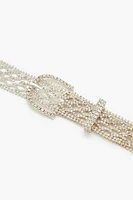 Rhinestone Netted Belt