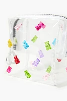 Transparent Gummy Bear Makeup Bag