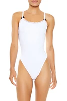 Seamless Bow Lingerie Bodysuit