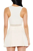 Corset Racerback Tank Top