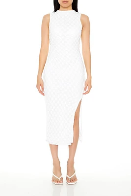 Lace Bodycon Midi Dress