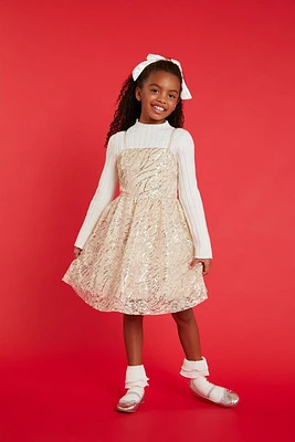 Girls Sequin Mini Dress (Kids)