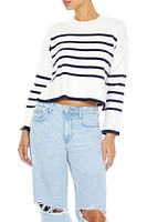 Striped Cropped Sweater