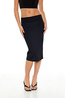 Ponte Midi Pencil Skirt