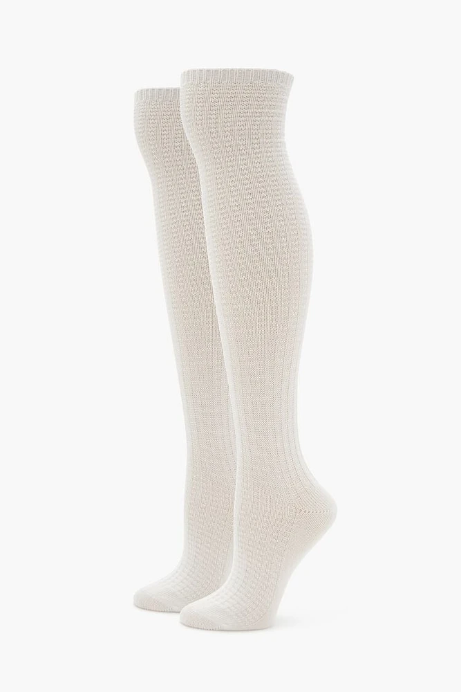 Ribbed Over-the-Knee Socks