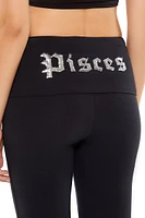 Sequin Pisces Flare Leggings