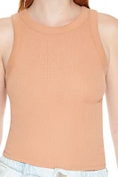 Ribbed Scoop Tank Top