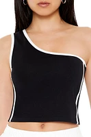 One-Shoulder Crop Top