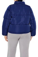 Plus Quilted Puffer Jacket