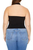 Plus O-Ring Halter Top