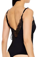 Lace-Trim Cami Bodysuit