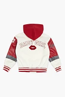 Girls Babygirl Varsity Jacket (Kids)