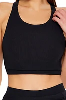 Crisscross Cutout Sports Bra