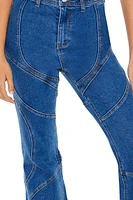 Reworked High-Rise Flare Jeans