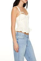 Sweetheart Corset Crop Top