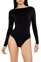 Seamless Open-Back Thong Bodysuit