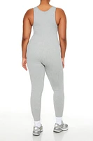 Plus Seamless Ribbed Jumpsuit