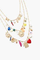 Charm Necklace Set