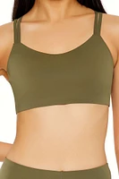 Strappy Longline Sports Bra