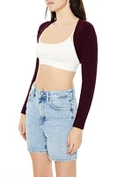 Ribbed Shrug Sweater