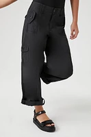 Cuffed High-Rise Joggers