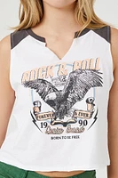 Rock & Roll Graphic Muscle Tee