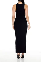 Sleeveless Crochet Maxi Dress